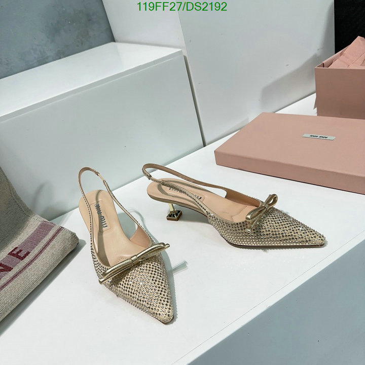 Miu Miu-Women Shoes Code: DS2192 $: 119USD