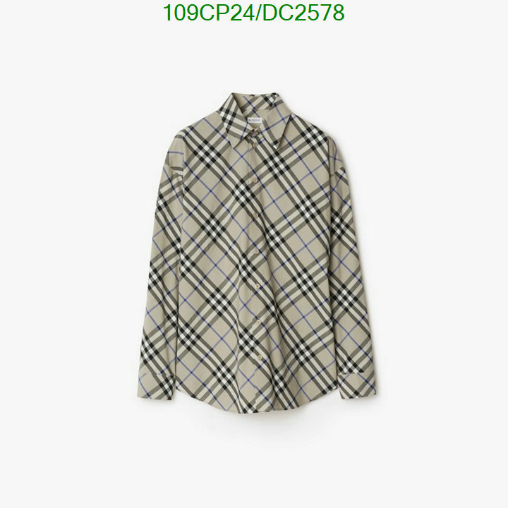 Burberry-Clothing Code: DC2578 $: 109USD