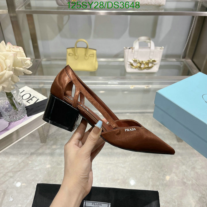 Prada-Women Shoes Code: DS3648 $: 125USD