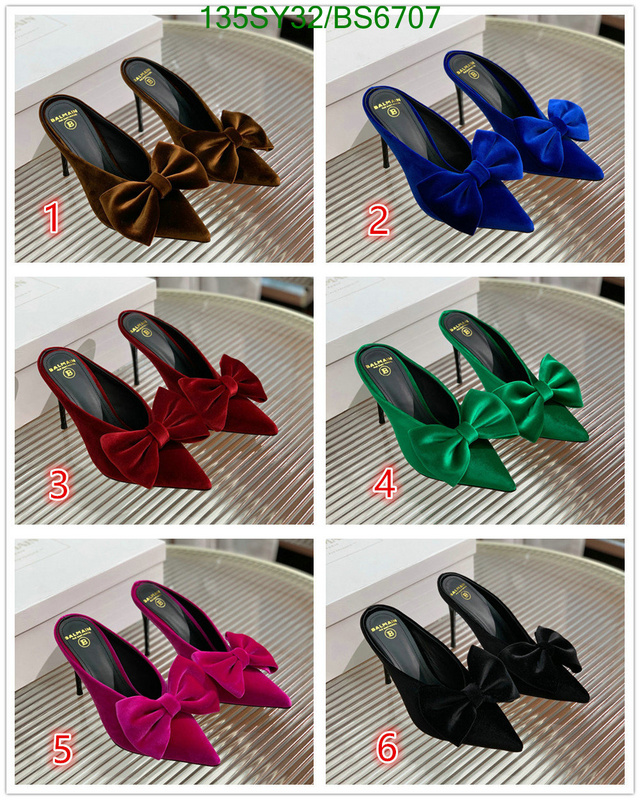 Balmain-Women Shoes Code: BS6707 $: 135USD