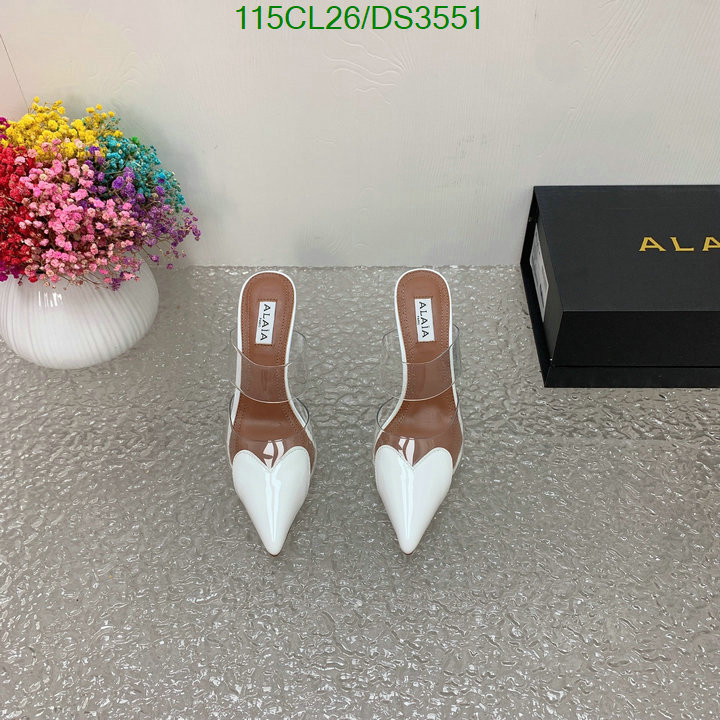 ALAIA-Women Shoes Code: DS3551 $: 115USD