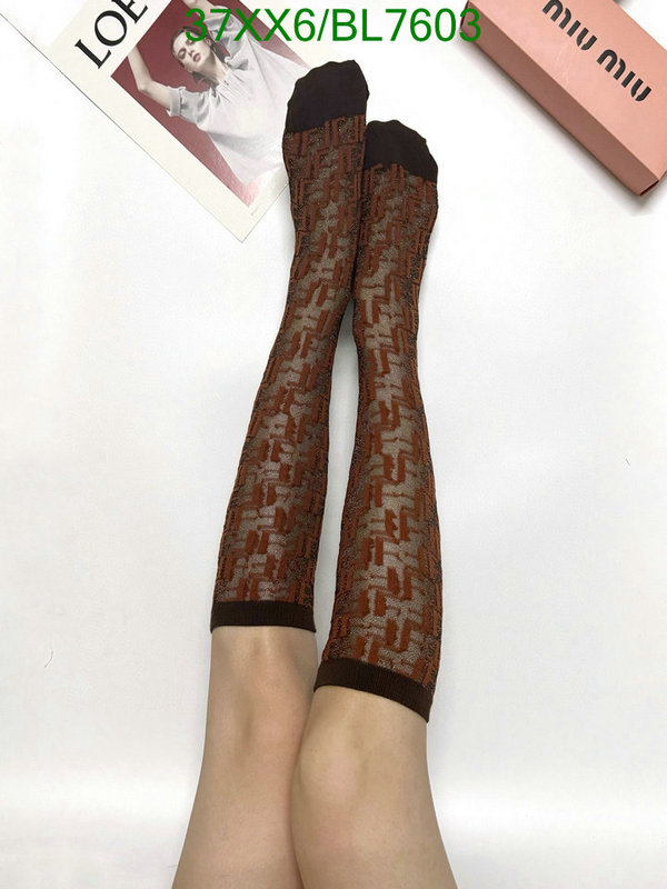 Fendi-Sock Code: BL7603 $: 37USD