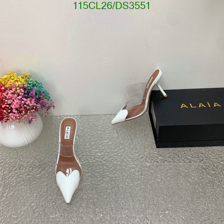 ALAIA-Women Shoes Code: DS3551 $: 115USD