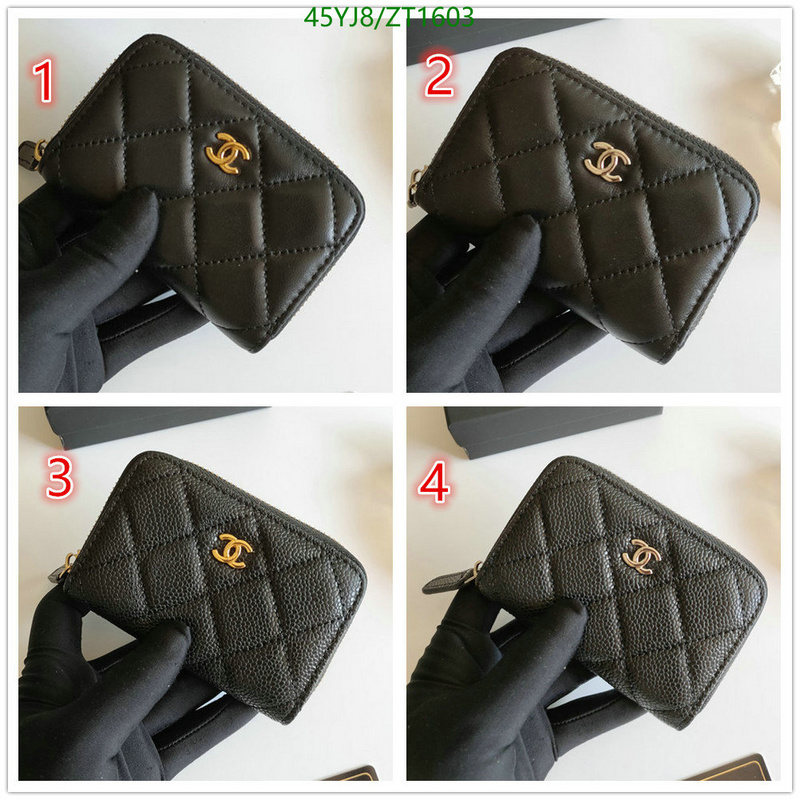 Chanel-Wallet(4A) Code: ZT1603 $: 45USD