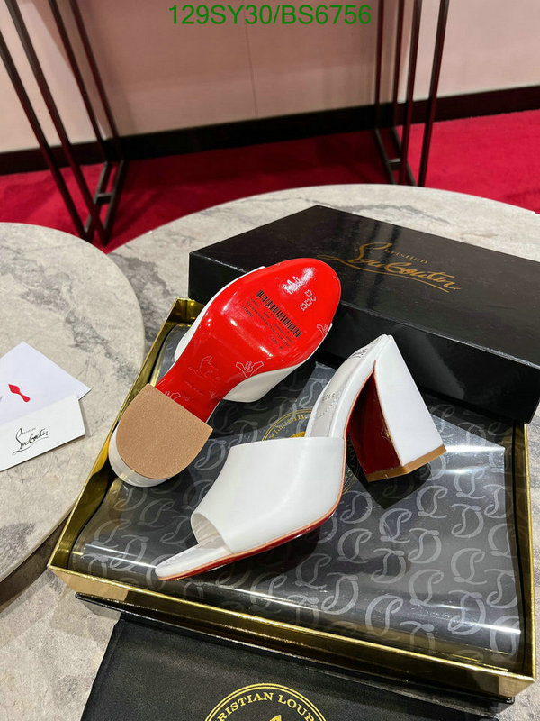 Christian Louboutin-Women Shoes Code: BS6756 $: 129USD