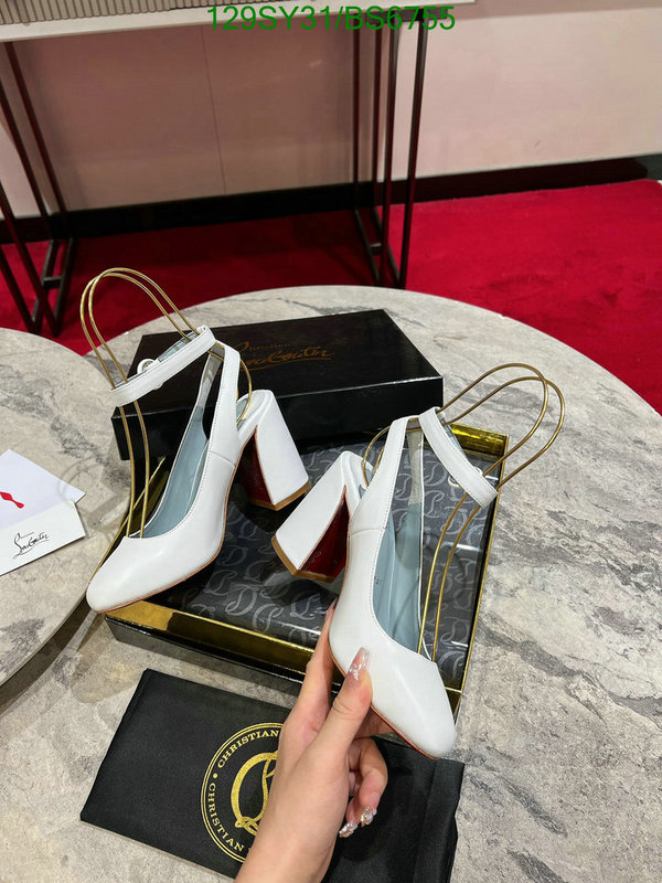 Christian Louboutin-Women Shoes Code: BS6755 $: 129USD