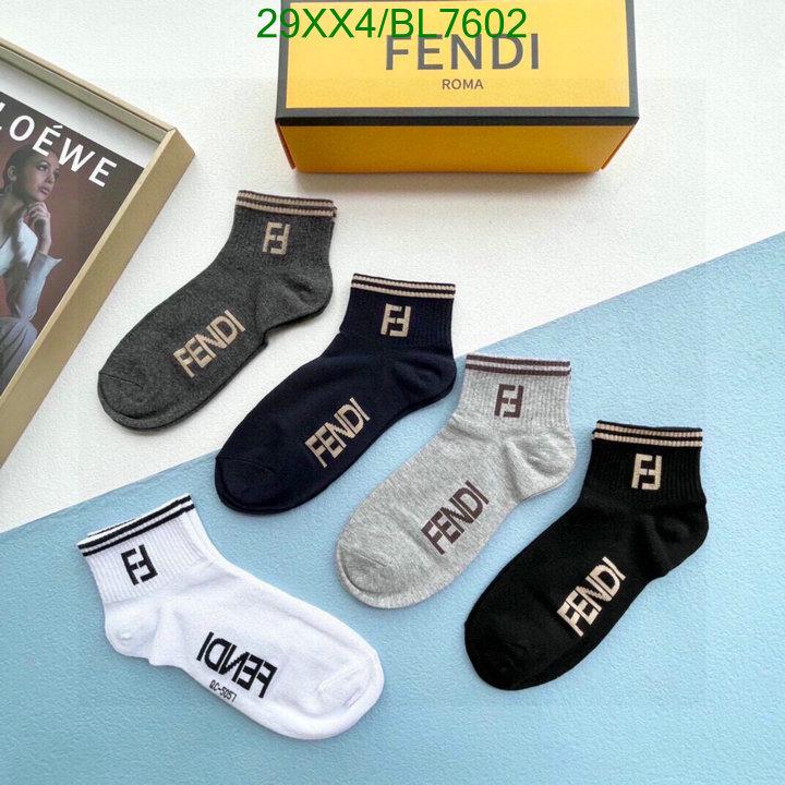 Fendi-Sock Code: BL7602 $: 29USD