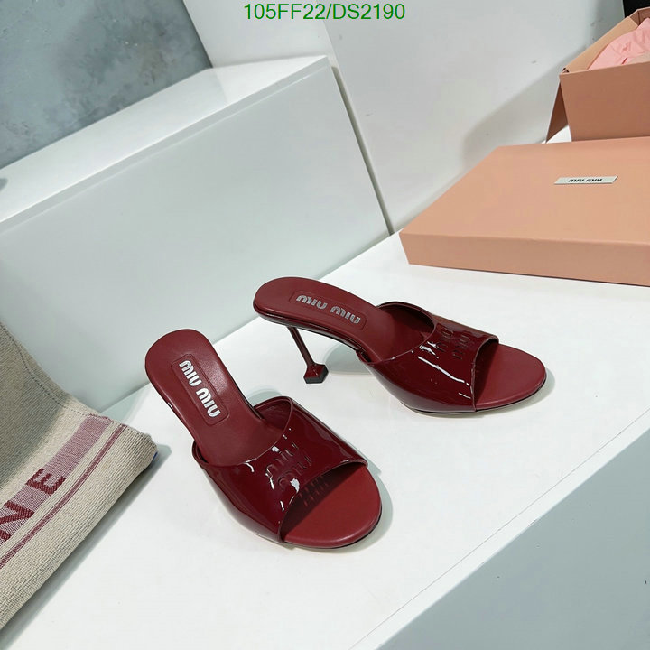 Miu Miu-Women Shoes Code: DS2190 $: 105USD