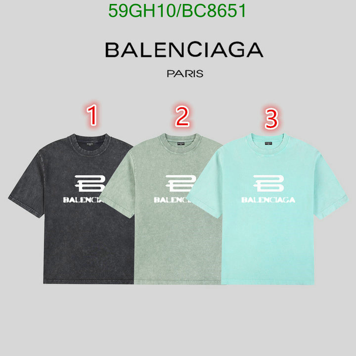 Balenciaga-Clothing Code: BC8651 $: 59USD
