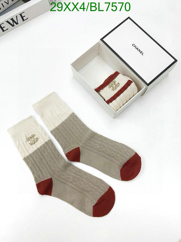 Chanel-Sock Code: BL7570 $: 29USD