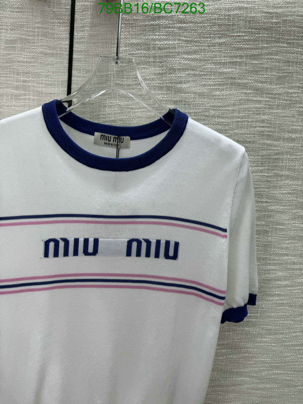 MIUMIU-Clothing Code: BC7263 $: 79USD