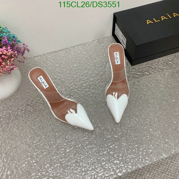 ALAIA-Women Shoes Code: DS3551 $: 115USD