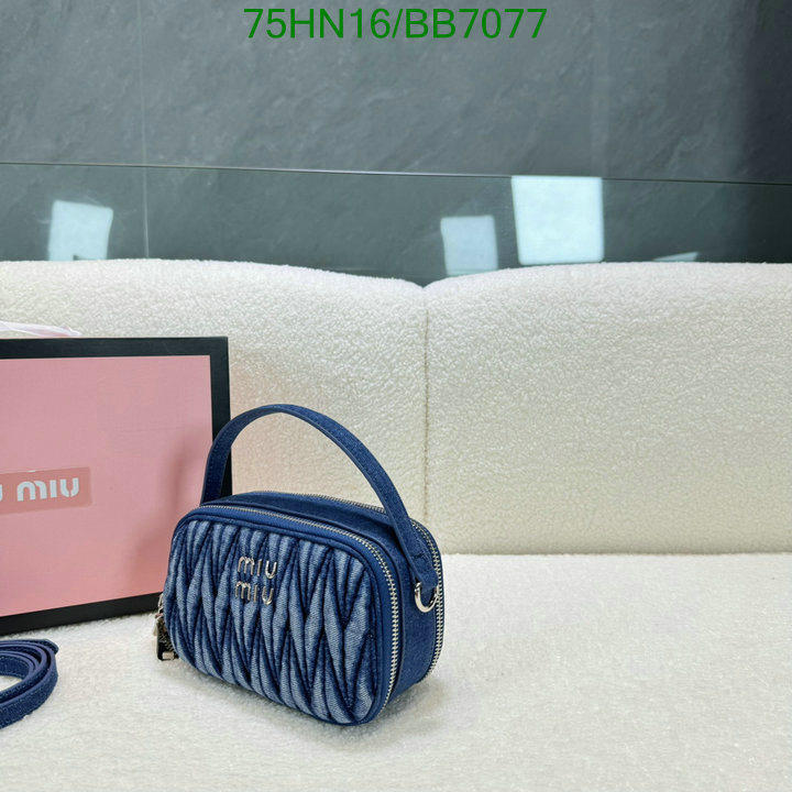 Miu Miu-Bag-4A Quality Code: BB7077 $: 75USD