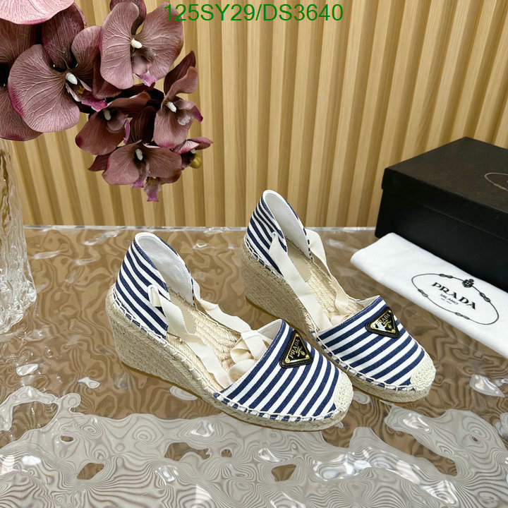 Prada-Women Shoes Code: DS3640 $: 125USD