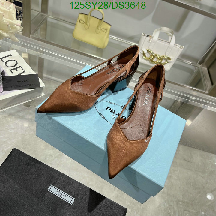 Prada-Women Shoes Code: DS3648 $: 125USD