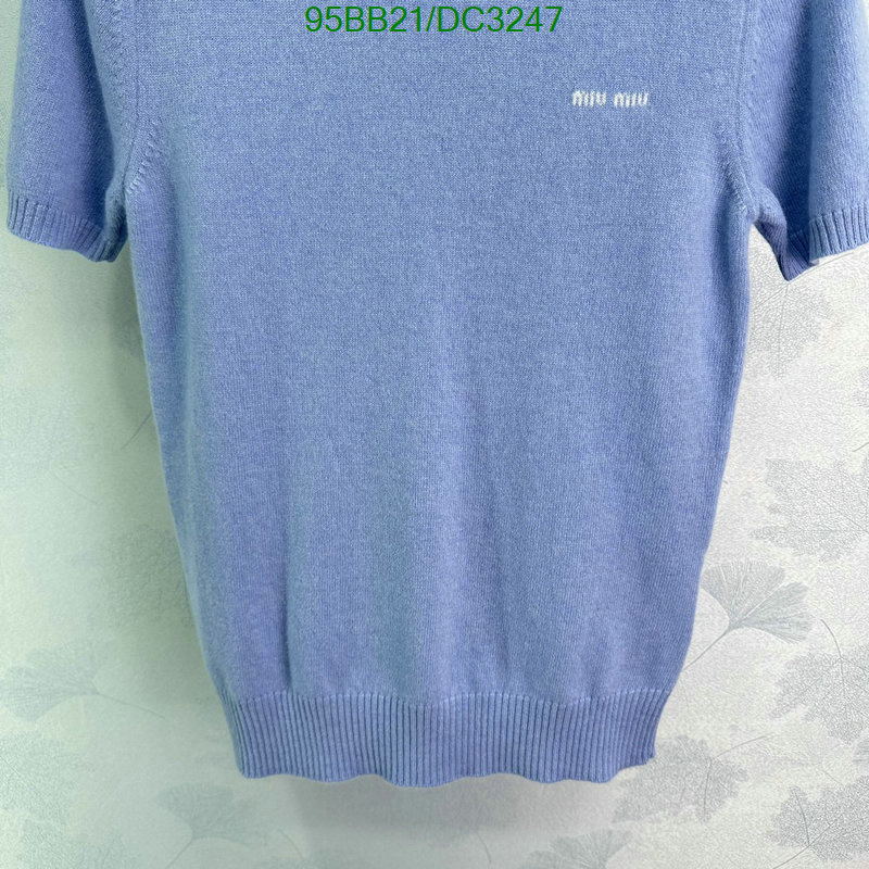 MIUMIU-Clothing Code: DC3247 $: 95USD