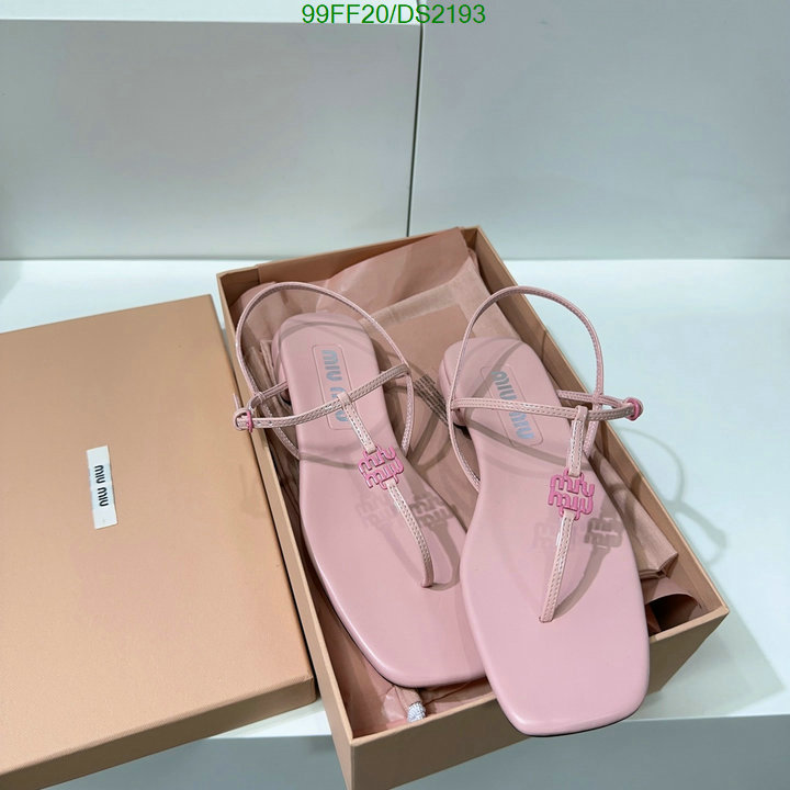 Miu Miu-Women Shoes Code: DS2193 $: 99USD