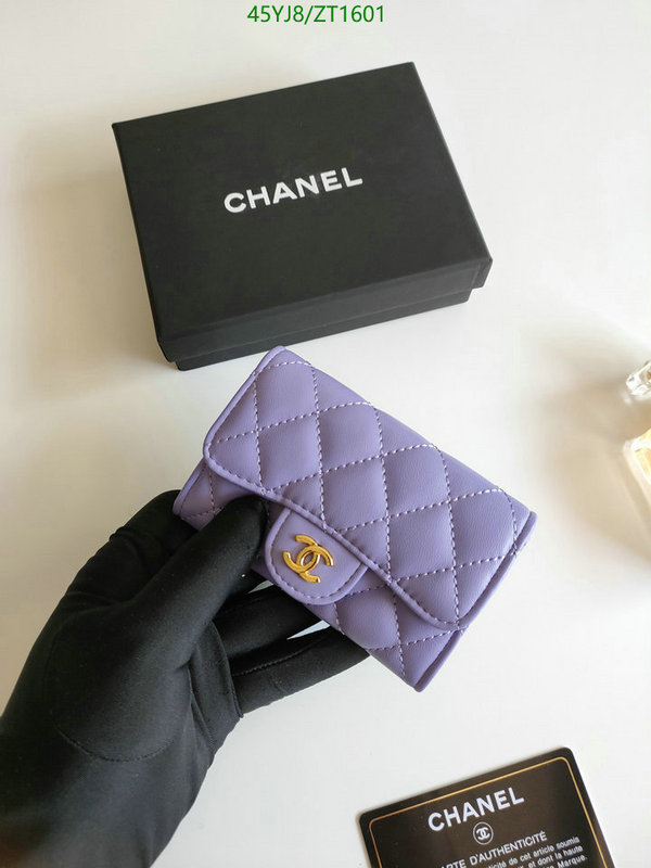 Chanel-Wallet(4A) Code: ZT1601 $: 45USD