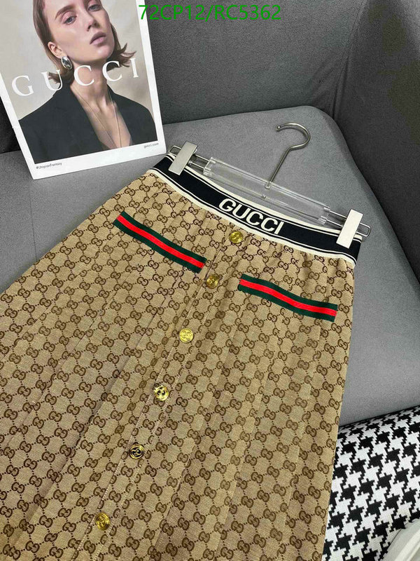 Gucci-Clothing Code: RC5362 $: 72USD