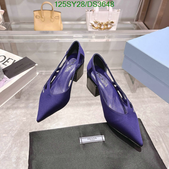 Prada-Women Shoes Code: DS3648 $: 125USD