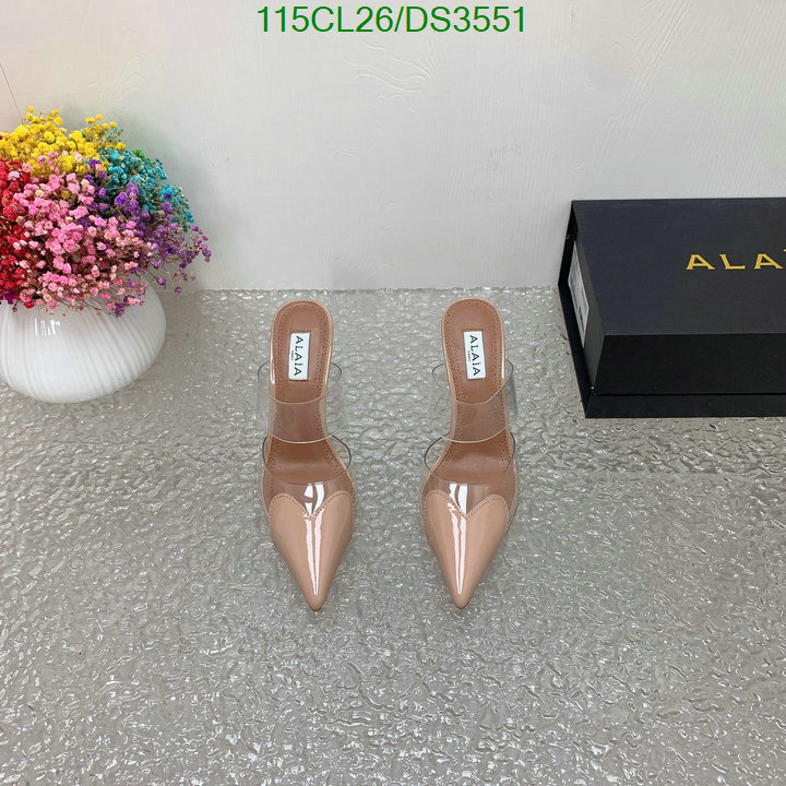 ALAIA-Women Shoes Code: DS3551 $: 115USD