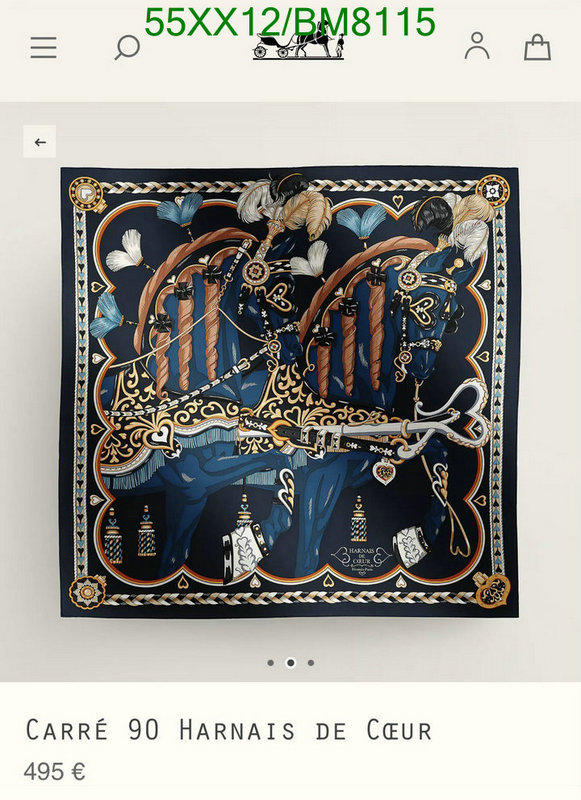 Hermes-Scarf Code: BM8115 $: 55USD