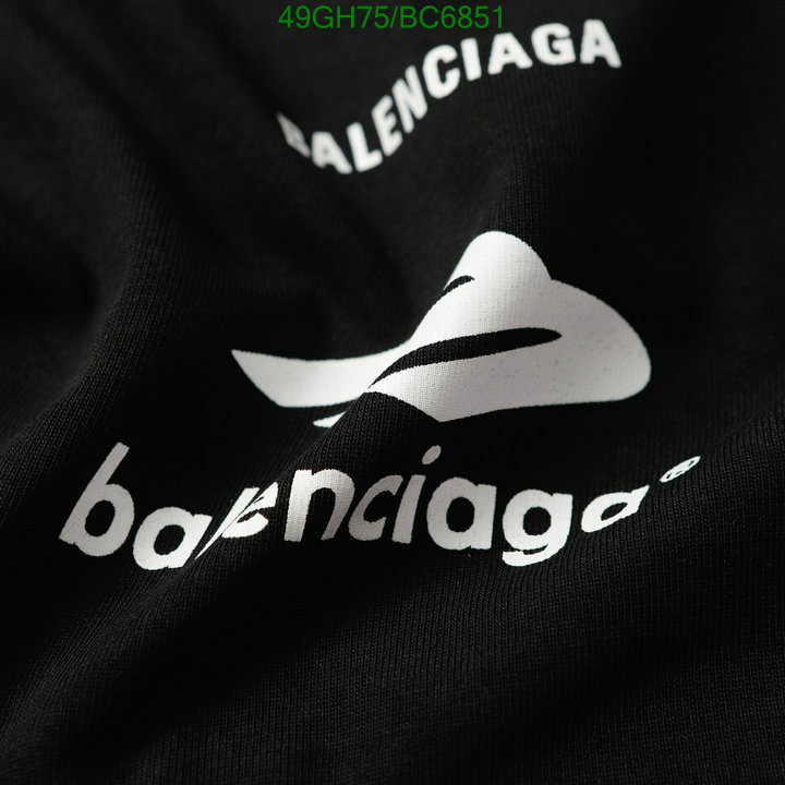 Balenciaga-Clothing Code: BC6851 $: 49USD