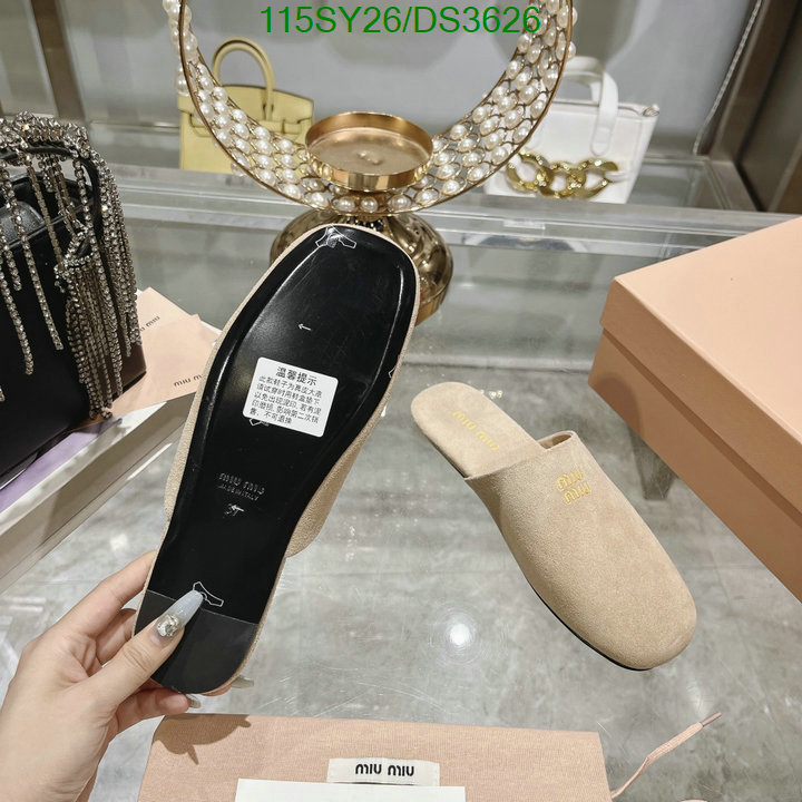 Miu Miu-Women Shoes Code: DS3626 $: 115USD