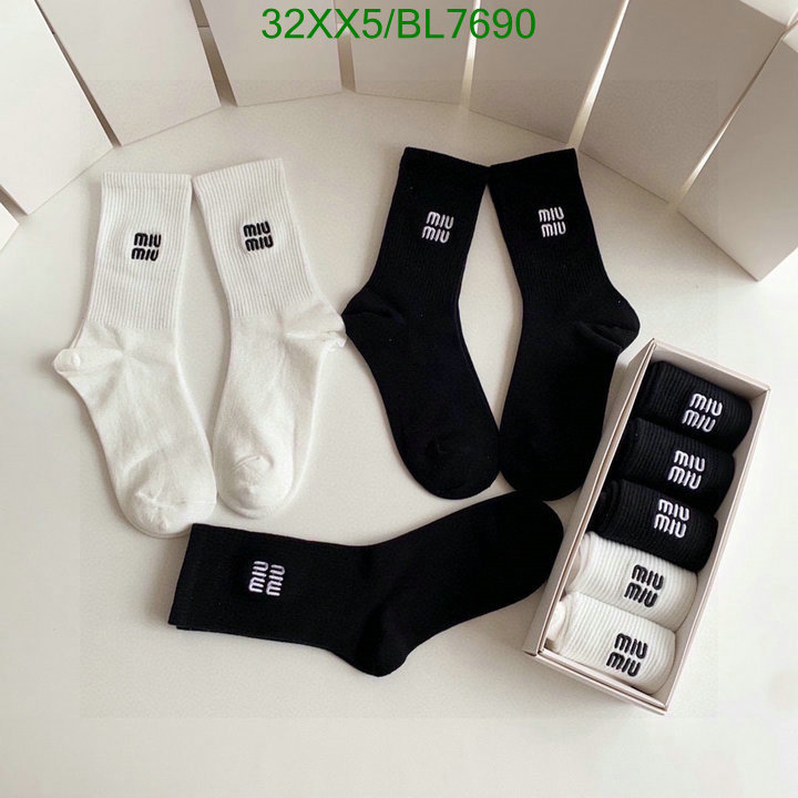 Miu Miu-Sock Code: BL7690 $: 32USD