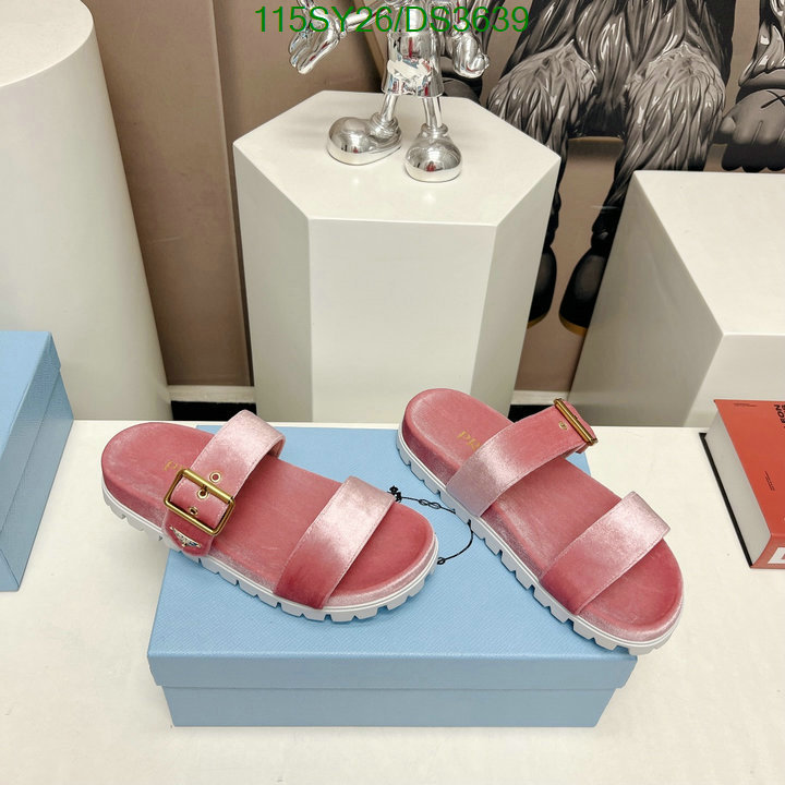 Prada-Women Shoes Code: DS3639 $: 115USD