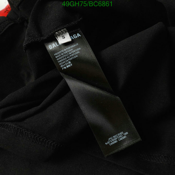 Balenciaga-Clothing Code: BC6861 $: 49USD