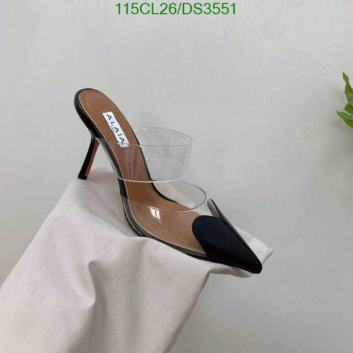 ALAIA-Women Shoes Code: DS3551 $: 115USD