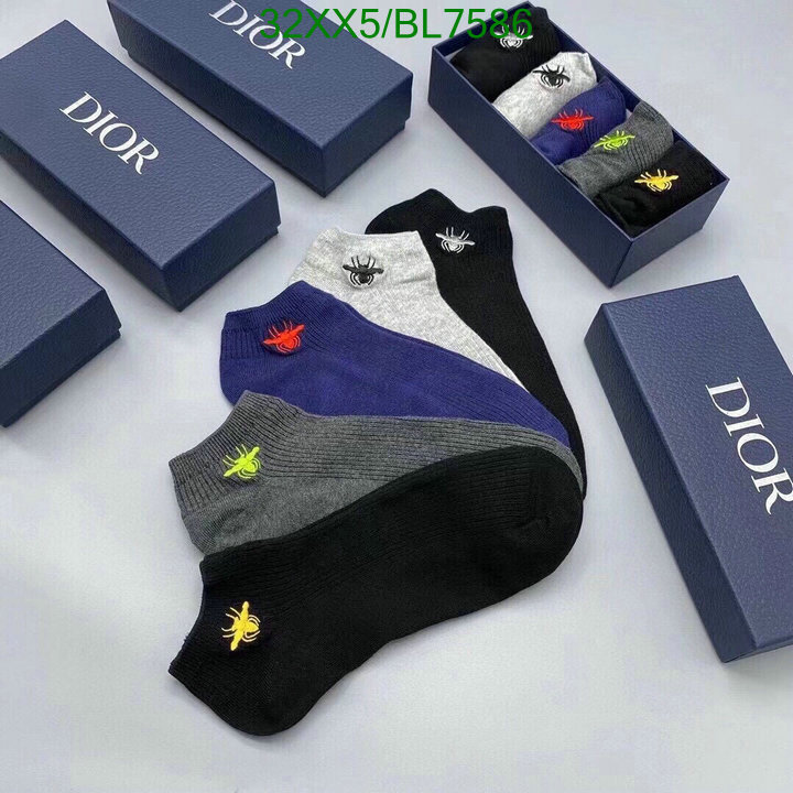 Dior-Sock Code: BL7586 $: 32USD