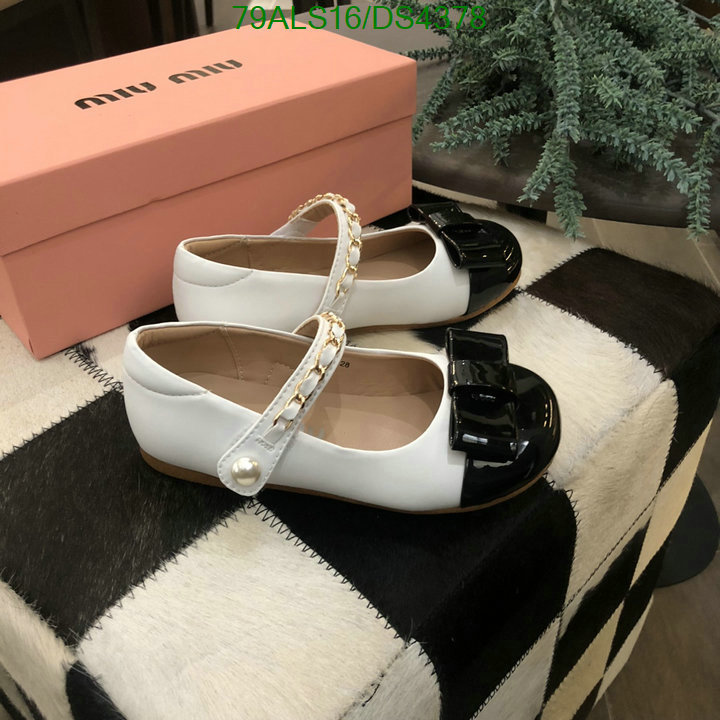 MiuMiu-Kids shoes Code: DS4378 $: 79USD