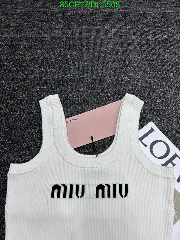 MIUMIU-Clothing Code: DC5508 $: 85USD