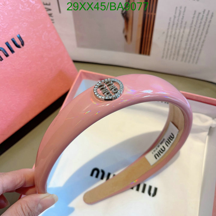 MIU MIU-Headband Code: BA9077 $: 29USD