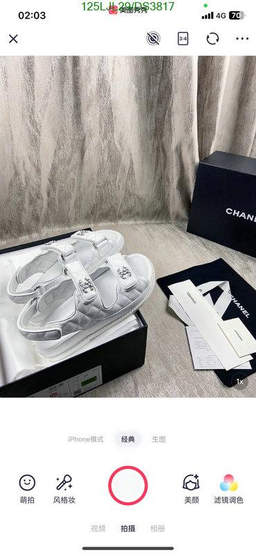 Chanel-Women Shoes Code: DS3817 $: 125USD