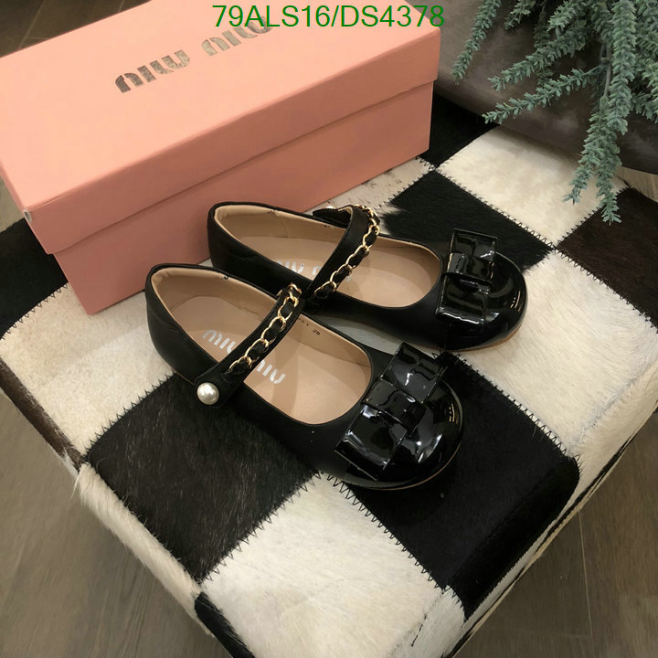 MiuMiu-Kids shoes Code: DS4378 $: 79USD