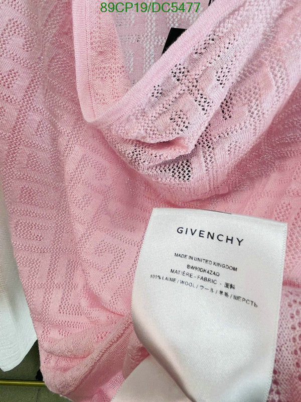Givenchy-Clothing Code: DC5477 $: 89USD