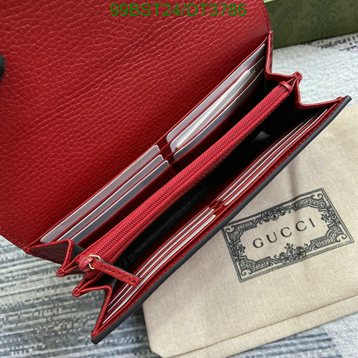 Gucci-Wallet Mirror Quality Code: DT3786 $: 99USD