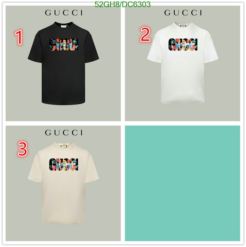 Gucci-Clothing Code: DC6303 $: 52USD