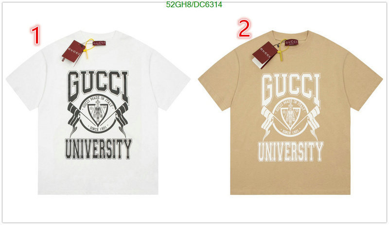 Gucci-Clothing Code: DC6314 $: 52USD