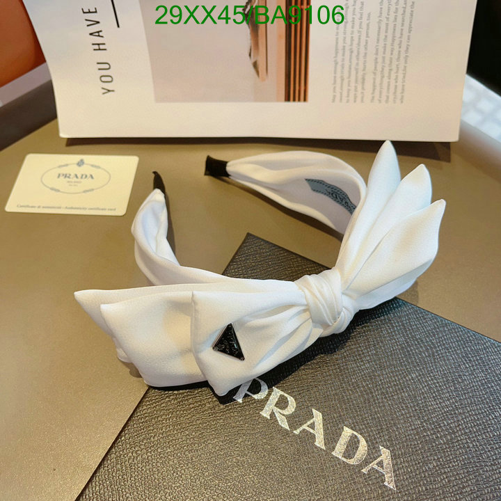 Prada-Headband Code: BA9106 $: 29USD