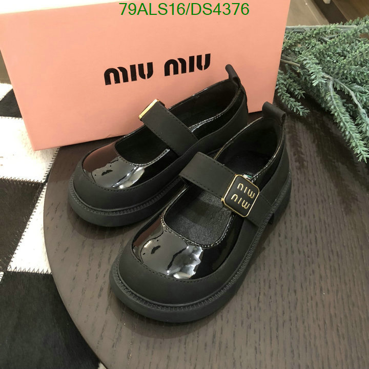 MiuMiu-Kids shoes Code: DS4376 $: 79USD