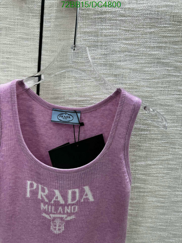 Prada-Clothing Code: DC4800 $: 72USD
