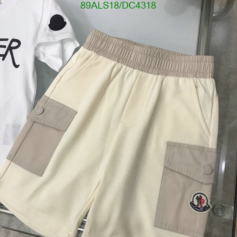 Moncler-Kids clothing Code: DC4318 $: 89USD