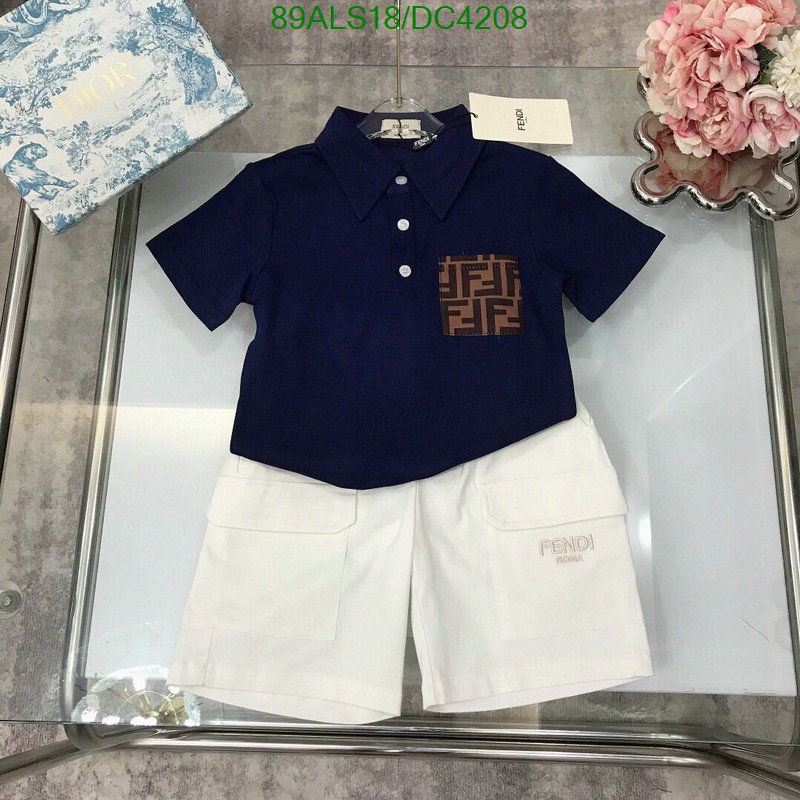 Fendi-Kids clothing Code: DC4208 $: 89USD