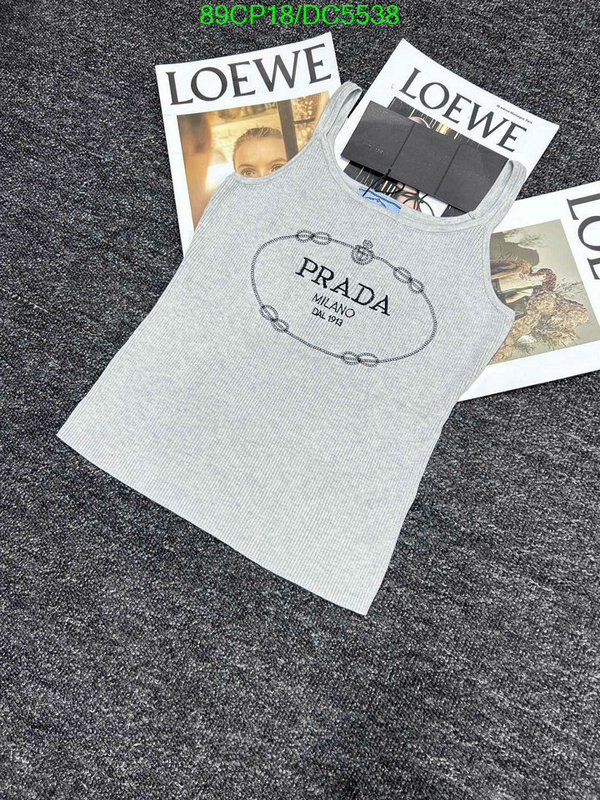 Prada-Clothing Code: DC5538 $: 89USD