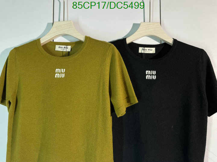 MIUMIU-Clothing Code: DC5499 $: 85USD