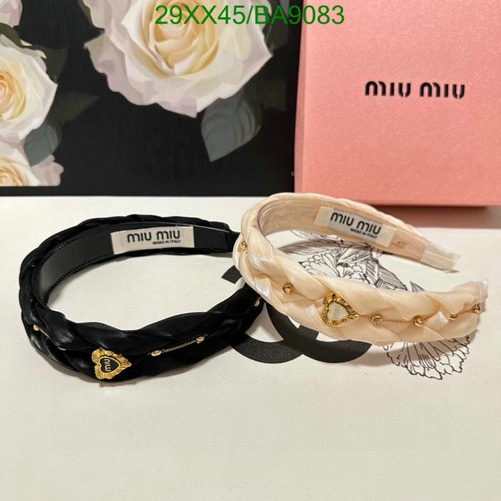 MIU MIU-Headband Code: BA9083 $: 29USD